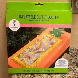 Inflatable Buffet Cooler with Pineapple Design